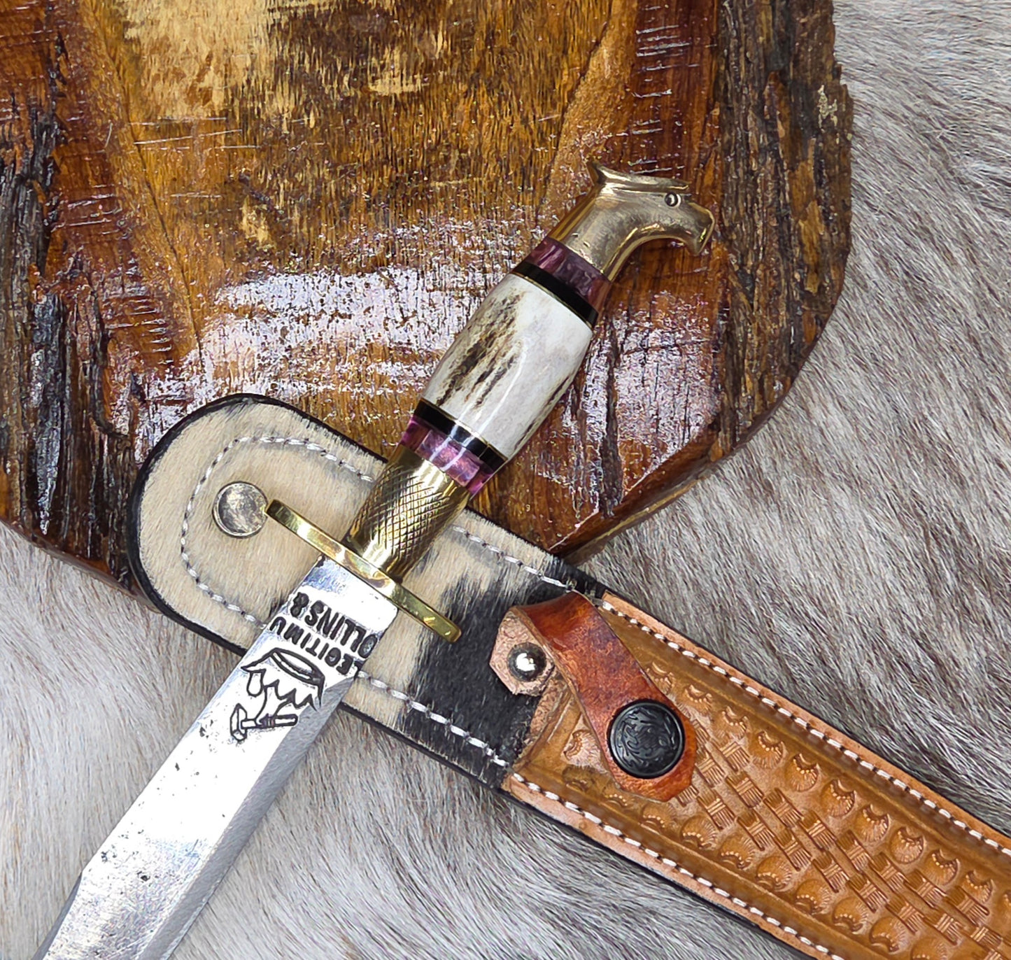 Cuchillo de Machete Antiguo B102