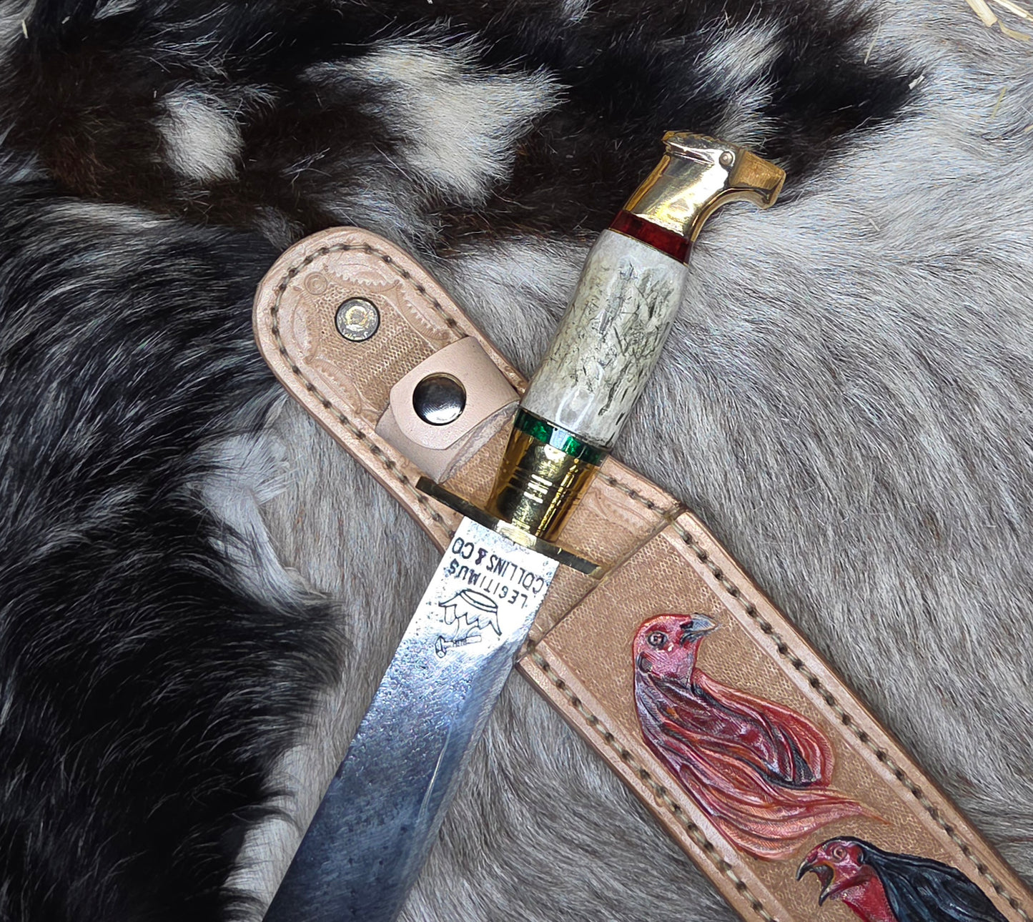 Cuchillo de Machete Antiguo B34