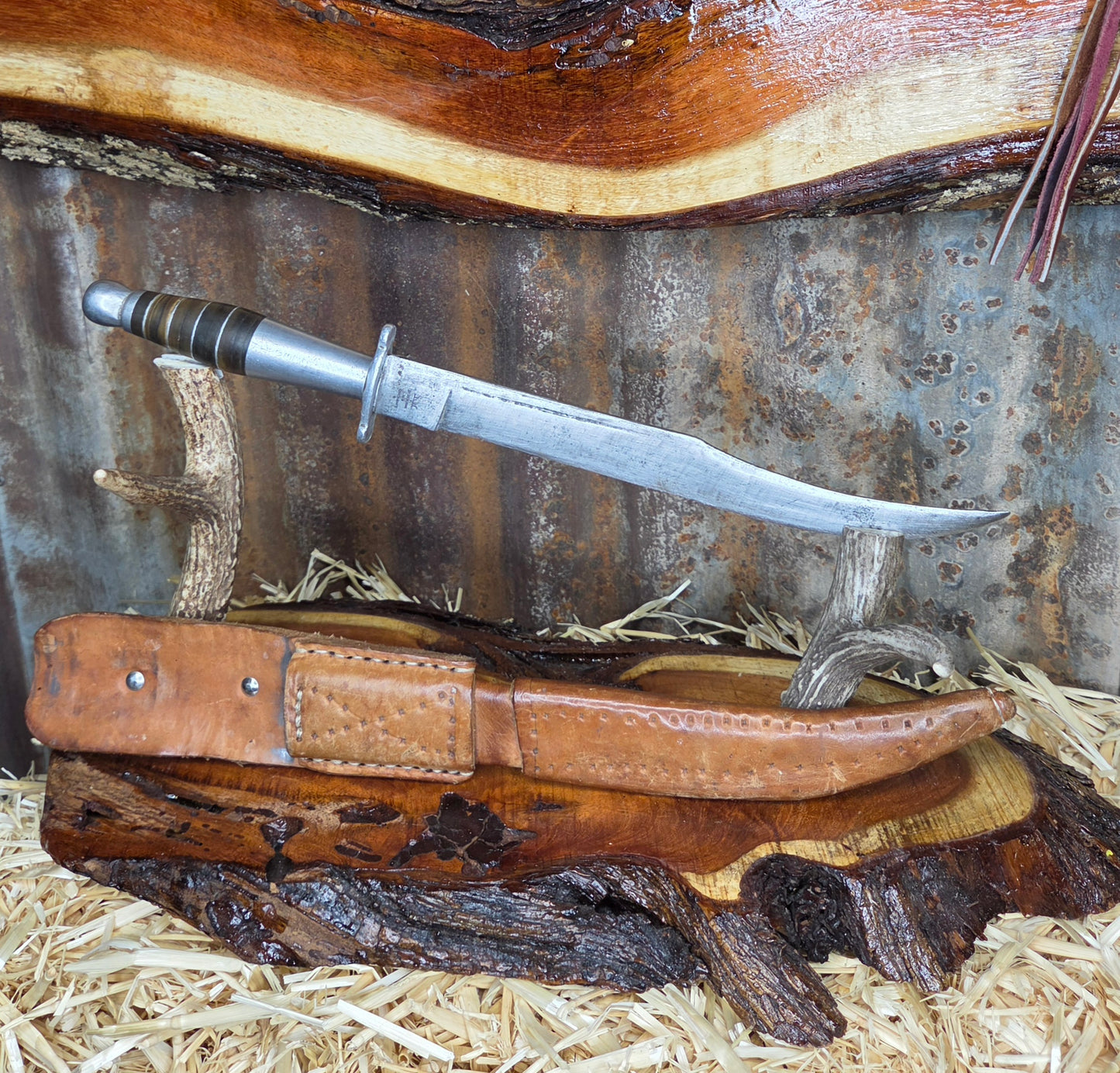 Cuchillo Antiguo Torneado Bolita 99