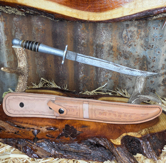 Cuchillo Antiguo Torneado Bolita 101