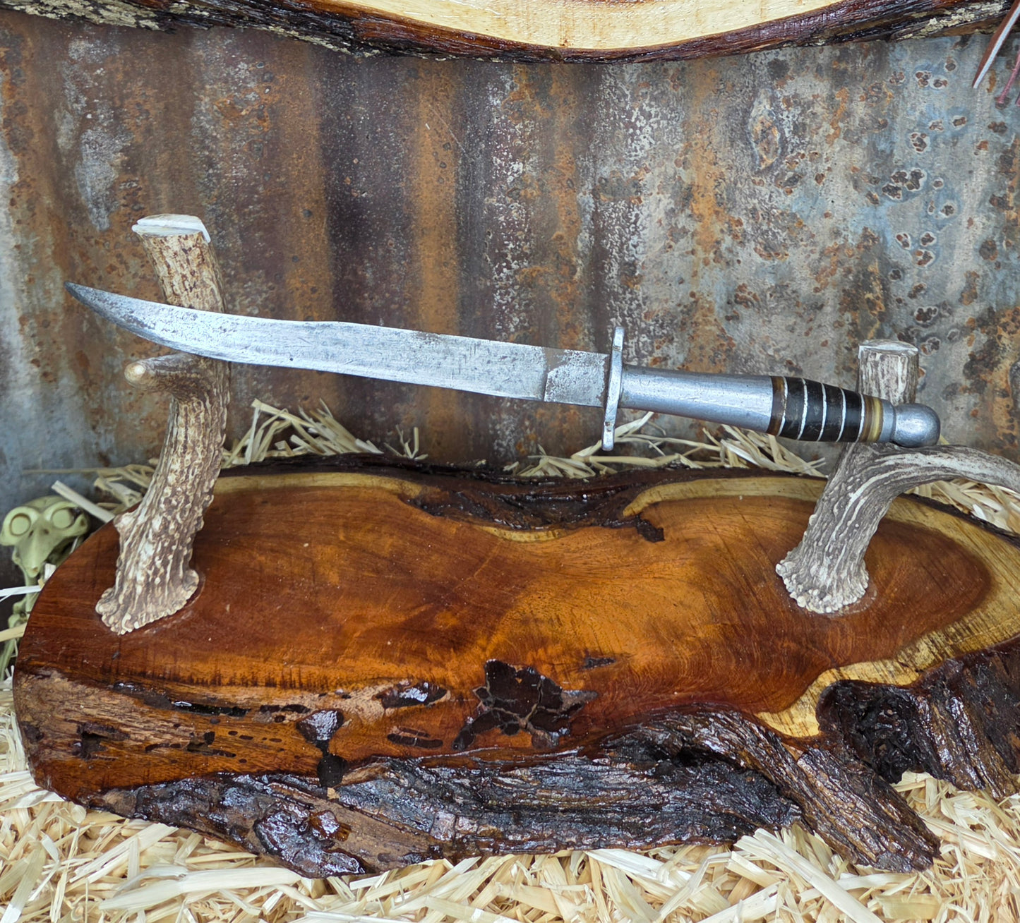 Cuchillo Antiguo Torneado Bolita 101
