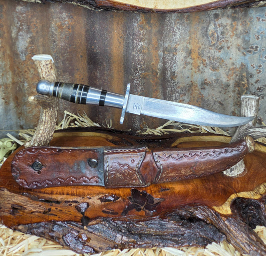Cuchillo Antiguo Torneado 102